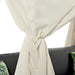 U_Style Outdoor Patio Sunbed with Curtains, High Comfort, Suitable for Multiple Scenarios - DTYStore
