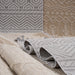 DTY Signature Collection 2X8 White/Grey /Trellis Indoor/Outdoor Area Rug - DTYStore