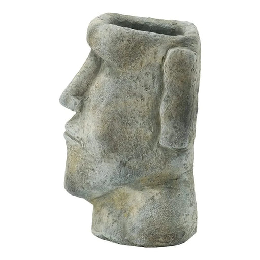 5x5.5x9' Easter Island Cement Planter Default -DTYStore
