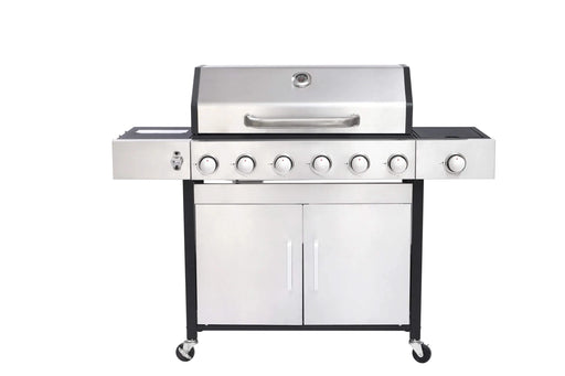 6-Burner Propane Gas Grill With Side Burner Default -DTYStore