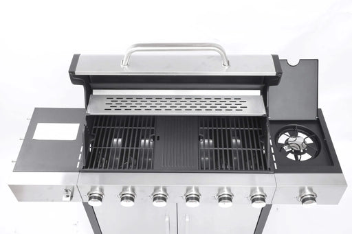 6-Burner Propane Gas Grill With Side Burner Default -DTYStore