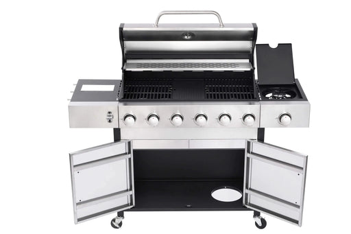 6-Burner Propane Gas Grill With Side Burner Default -DTYStore