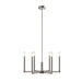 6-Light Contemporary Candelabra Styled Chandelier Default -DTYStore