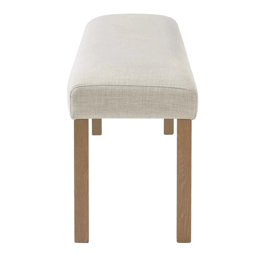 6-Piece Modern Dining Set, Rectangle Kitchen Table with 4 Upholstered Chairs & Bench, Ideal for Dining Room and Living Room, (Easy Assembly, Space Saving) Default -DTYStore