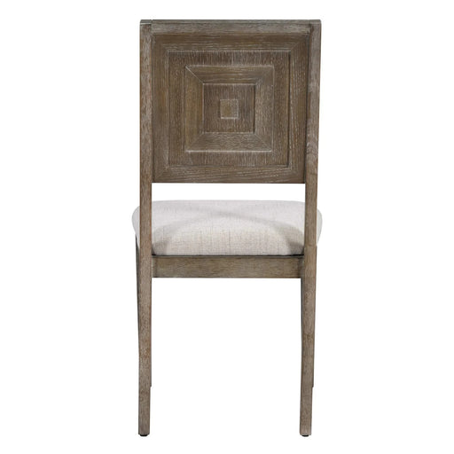 6-Piece Retro Dining Table Set for 6, 60' Wood Kitchen Table and Chairs Set of 4 with Bench Designed Trestle Base for kitchen & Dining Room (Gray) Default -DTYStore