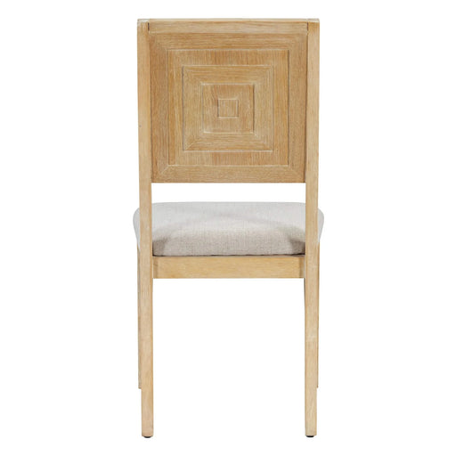 6-Piece Retro Dining Table Set for 6, 60' Wood Kitchen Table and Chairs Set of 4 with Bench Designed Trestle Base for kitchen & Dining Room (Natural) Default -DTYStore