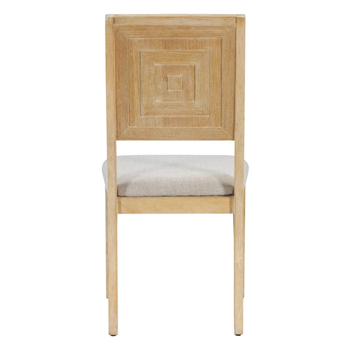 6-Piece Retro Dining Table Set for 6, 60' Wood Kitchen Table and Chairs Set of 4 with Bench Designed Trestle Base for kitchen & Dining Room (Natural) Default -DTYStore