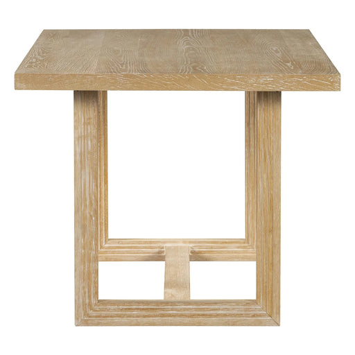 6-Piece Retro Dining Table Set for 6, 60' Wood Kitchen Table and Chairs Set of 4 with Bench Designed Trestle Base for kitchen & Dining Room (Natural) Default -DTYStore