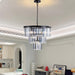 Black Luxury Crystal Chandelier Modern Chandeliers Lights