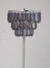 60.5'H CONTEMPORARY CRYSTAL SHADE FLOOR LAMP (1PC/CTN) (1.25/17.63) Default -DTYStore