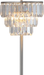 60.5'H CONTEMPORARY CRYSTAL SHADE FLOOR LAMP (1PC/CTN) (1.25/17.63) Default -DTYStore