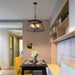 4-Light Farmhouse Chandeliers For Dining Room Black(No Bulbs) - DTYStore