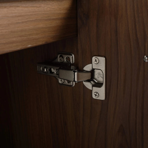 60 Inch Wall-Mounted Bathroom Vanity with Sink, Thick Edged Double Resin Sink, KD-Package Default -DTYStore