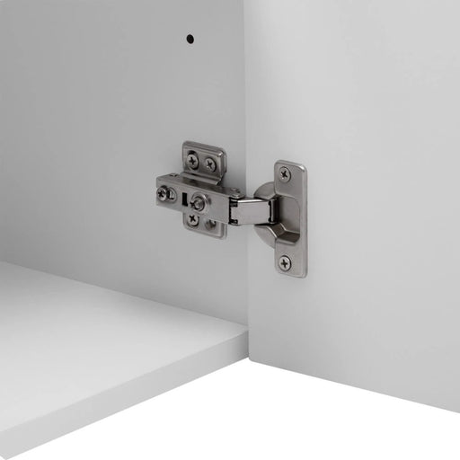 60' Vintage Bathroom Vanity with Ceramic Sink, with 3 Holes Single Ceramic Sink, Bathroom Storage Vanity Cabinet with 2 Soft Closing Doors Default -DTYStore