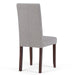 Acadian - Parson Dining Chair (Set of 2) - Cloud Grey - DTYStore