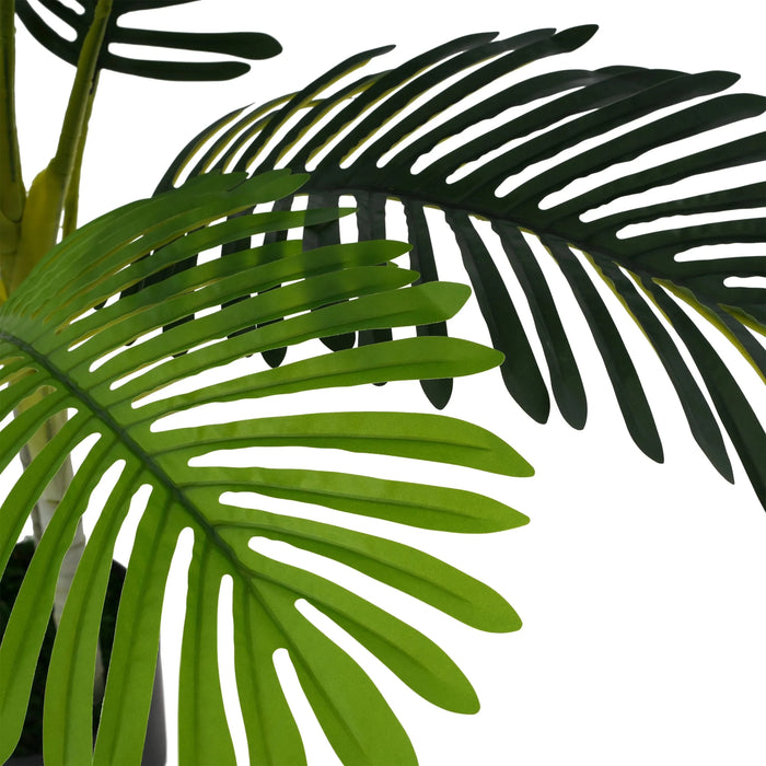 61' Artificial Palm Tree With Pot, Set of 2 Default -DTYStore