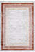 DTY Signature Collection 8X10 Brown/Ivory/Bordered Non-Shedding Living Room Bedroom Dining Home Office Stylish and Stain Resistant Area Rug - DTYStore