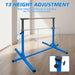 Gymnastics Bar for Kids, Adjustable Height Gym Bar, Junior Training Kip Bar for Home, Built for kids 3+ Years Blue - DTYStore