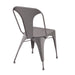 Austin Industrial Dining Chair in Matte Grey by LumiSource - Set of 2 - DTYStore