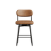 360 ° Rotating Bar Chair Bar Stool bar stools set of 2 piece set with leather cushions and iron brackets, suitable for various places such as home kitchens, restaurants, offices, etc. - DTYStore