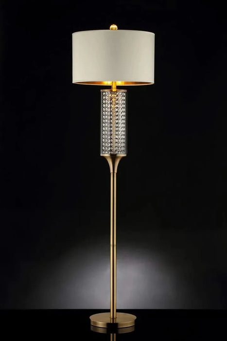 62.25-Inch Pluviam Crystal Floor Lamp Default -DTYStore
