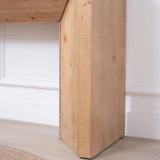 62' Modern Rustic Console Table – Solid-Look Engineered Wood Entryway Table Default -DTYStore