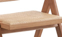 Velentina Rattan & Natural Finish Arm Chair (Set of 2) - DTYStore
