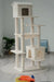 63 Inches Multi-Level Large Cat Tree beige- DTY Store