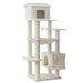 63 Inches Multi-Level Large Cat Tree beige - DTY Store