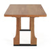 63' Rectangular Dining Table (Natural color) Default -DTYStore