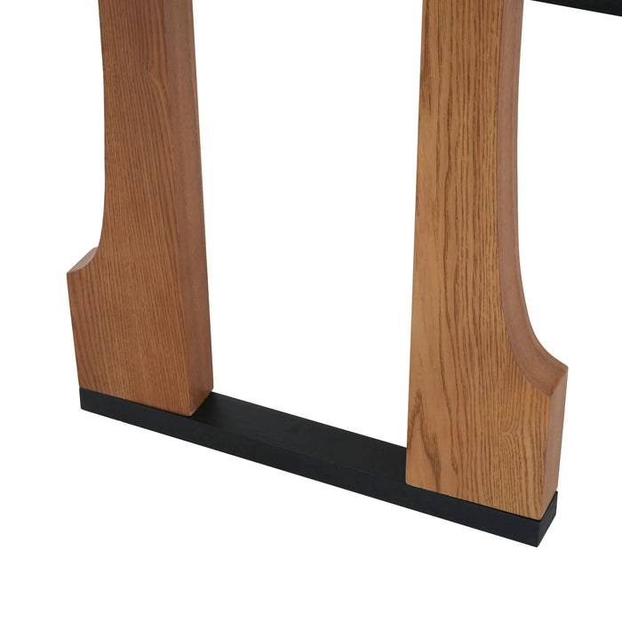 63' Rectangular Dining Table (Natural color) Default -DTYStore