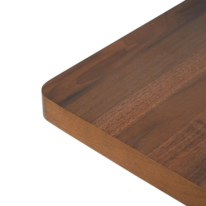 63' Rectangular Dining Table (Walnut) Default -DTYStore