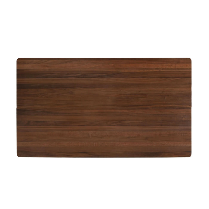 63' Rectangular Dining Table (Walnut) Default -DTYStore