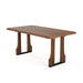 63' Rectangular Dining Table (Walnut) Default -DTYStore