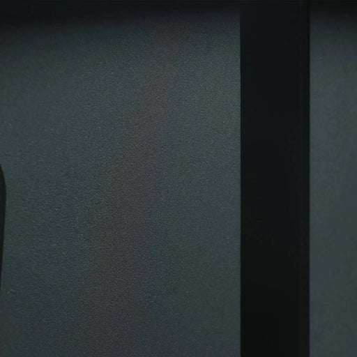 63 'modern artificial stone curved white panel black iron metal legs-can accommodate 6 people. Default -DTYStore