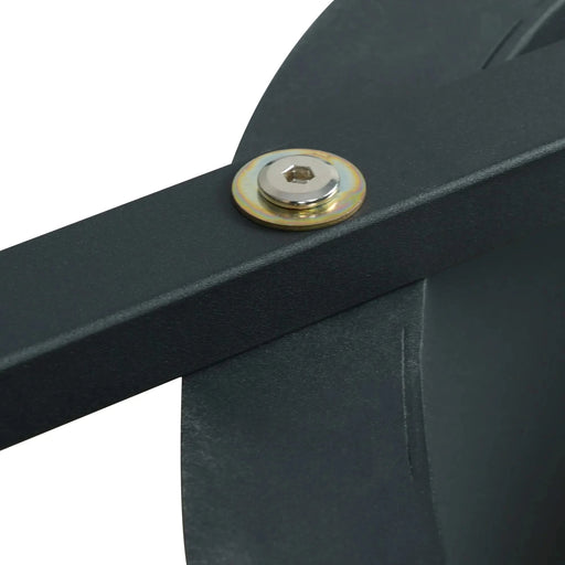 63 'modern artificial stone curved white panel black iron metal legs-can accommodate 6 people. Default -DTYStore