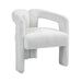 fabric modern design dining chair,open-Back ,modren kitchen armchair for Dinging Room(BEIGE) - DTYStore