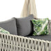 U_Style Outdoor Patio Sunbed with Curtains, High Comfort, Suitable for Multiple Scenarios - DTYStore