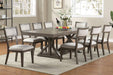 Contemporary Solid wood & Veneer Dining Room Chairs 2pcs Chair Set Cream Cushion Seat back - DTYStore