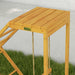 Chicken Activity Play for Healthy & Happy Animals, Swing Set with Chicken Perches & Hen Ladder, Chicken Coop Toy, Yellow - DTYStore