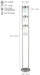 65'H 3-WHITE-HEAD WITH TWO WAY ADJUSTABLE FLOOR LAMP (1 PC/CTN/ 1.10 Cu Ft/12.32 G.W. lbs) Default -DTYStore