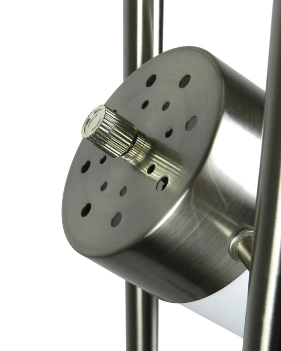 65'H 3-WHITE-HEAD WITH TWO WAY ADJUSTABLE FLOOR LAMP (1 PC/CTN/ 1.10 Cu Ft/12.32 G.W. lbs) Default -DTYStore