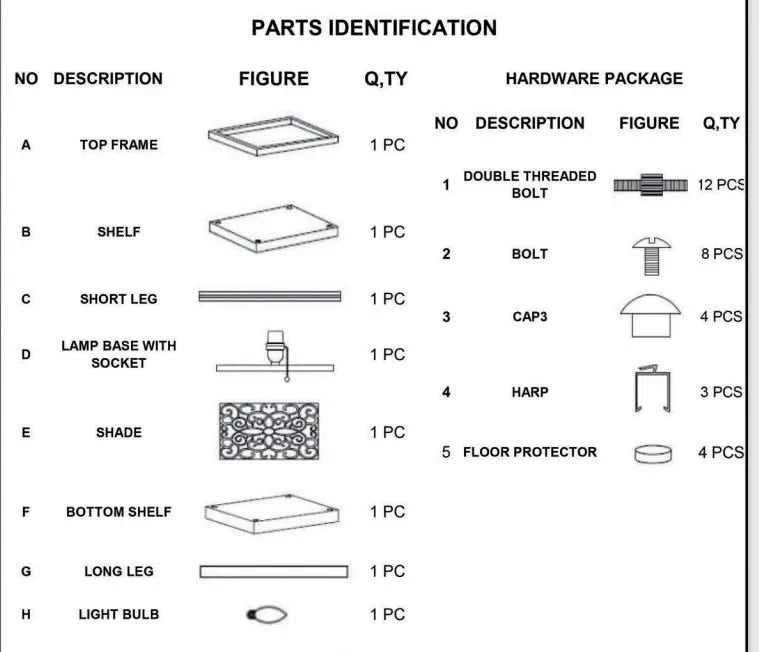 65'H BROWN 3-SHELF WITH FLOWER SHADE FLOOR LAMP Default -DTYStore