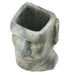 6.5x5.5x11' Easter Island Cement Planter Default -DTYStore