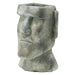 6.5x5.5x11' Easter Island Cement Planter Default -DTYStore