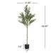 66' Artificial Olive Tree with Pot Default -DTYStore