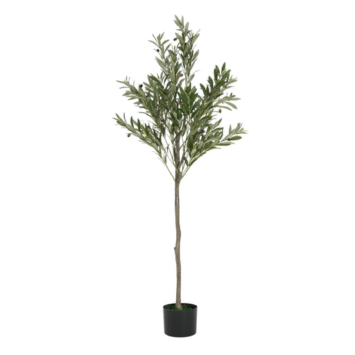 66' Artificial Olive Tree with Pot Default -DTYStore