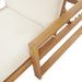 Outdoor Lounge Chairs, 5-Position Chaise Lounge Outdoor, Patio Chaise Lounge with Cushion & Adjustable Backrest, Pool Lounge Chairs for Backyard, Deck, and Lawn, Light Teak - DTYStore