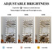Hollywood LED Full Body Mirror with Lights Extra Large Full Length Vanity Mirror with 3 Color Mode Lights, Vertical Horizontal Hanging Aluminum Framed Mirror, 72 x 36 Inch, Silver - DTYStore
