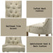 Yotam Beige Fabric & Salvaged Oak Finish Side Chair (Set of 2) - DTYStore